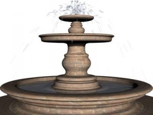 animated fountain 3D Model