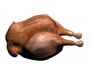 курица 3D Модель