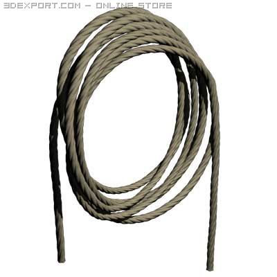 rope Modèle 3D .c4d .max .obj .3ds .fbx .stl .blend 