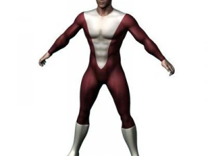 супергерой 3D Модель