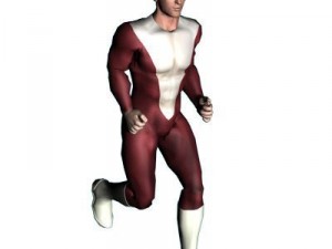 superhero Modello 3D