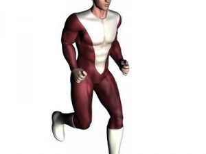 superhero Modello 3D