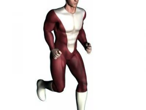 superhero 3D Model
