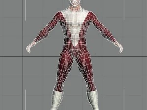 superhero 3D Model