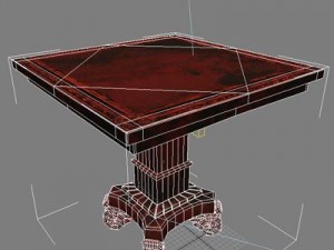 coffee table 3D-Modell