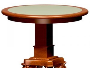 round card table 3D मॉडल