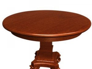 round coffee table 3D Model