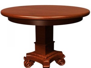 round coffee table Modello 3D