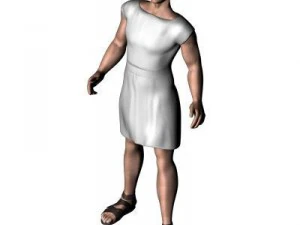 Romeinse burger 3D Model