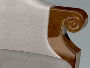 leather chair Model 3D