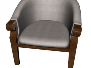 leather chair Model 3D