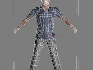 black man Model 3D