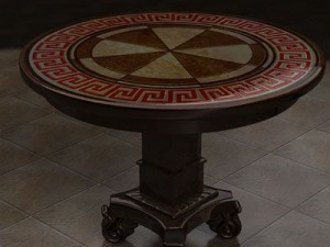 inlay coffee table Modelo 3D