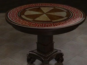 inlay coffee table 3D Model