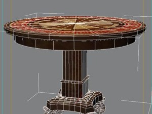inlay coffee table Modelo 3D