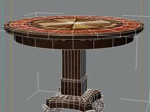 inlay coffee table 3D Model