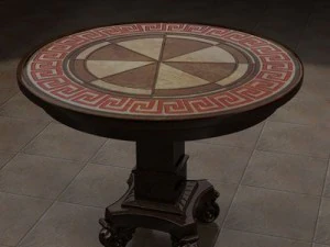 inlay coffee table 3D Model