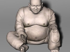 laughing buddha Modelo 3D