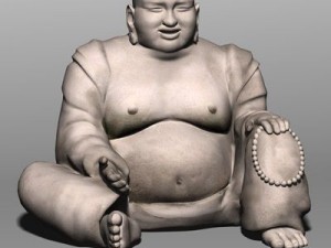 laughing buddha 3D-Modell