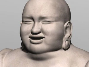 laughing buddha 3D Model