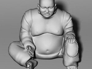 laughing buddha 3D-Modell