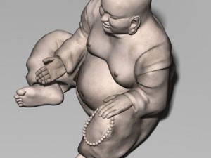 laughing buddha 3D-Modell