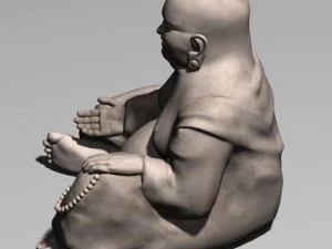 laughing buddha 3D Model