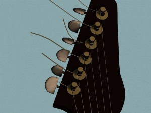 electric guitar 3D Model