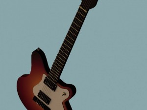 electric guitar 3D Model