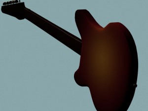 electric guitar 3D Model