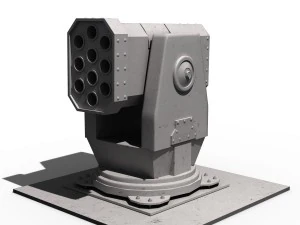 ракетная установка 3D Модель