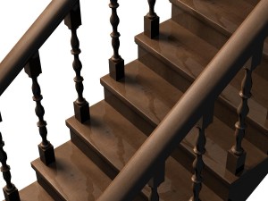 stairs 3D 模型