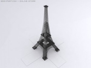 eifel tower 3D Модель