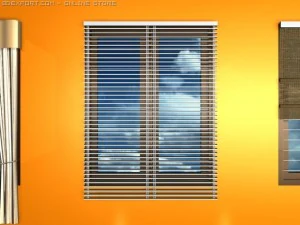Alle Fensterabdeckungen 3D Modell