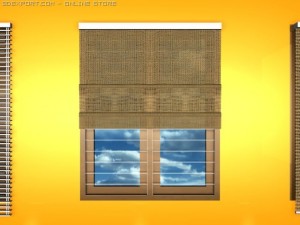 all window cover shade 3D 模型