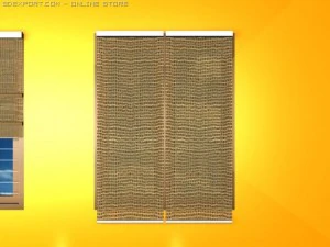 Alle Fensterabdeckungen 3D Modell