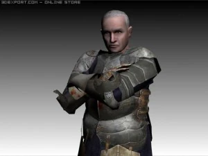 armored knight 3D Model