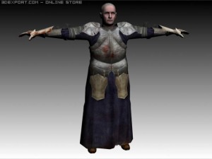armored knight 3D Model