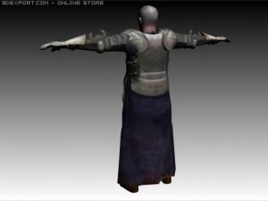 armored knight 3D Model
