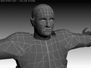 armored knight 3D Model