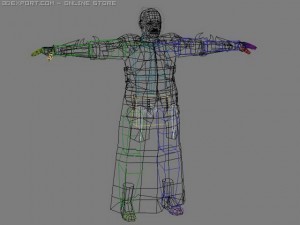 armored knight 3D Model