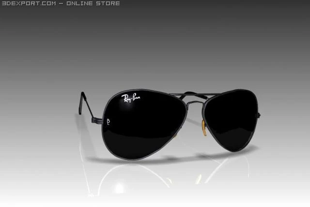fop glasses 3D Model .c4d .max .obj .3ds .fbx .stl .blend 