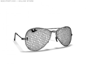 fop glasses 3Dモデル
