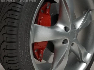 wheel 01 3D Model