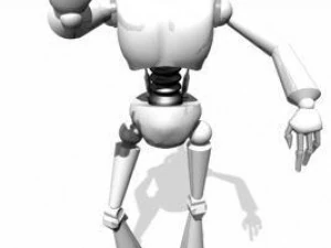 ロボット1 3Dモデル