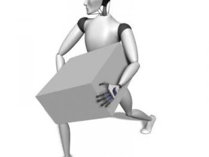 ロボット2 3Dモデル