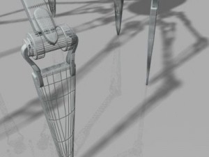 robot virus Modelo 3D