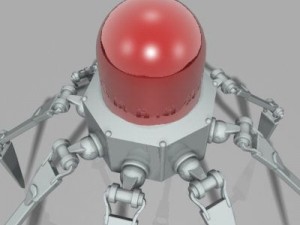 robot virus Modelo 3D