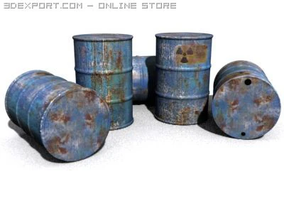 barrel 3D Model .c4d .max .obj .3ds .fbx .stl .blend