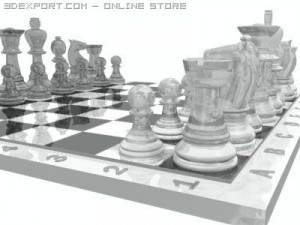 chess Model 3D